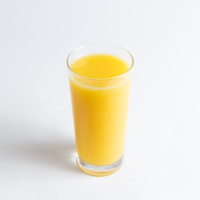 Large orange juice.