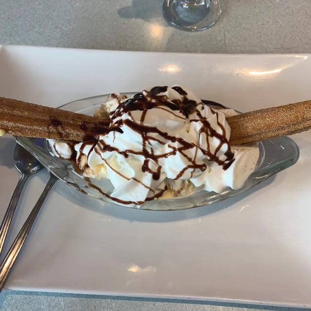 Mexican Churros Sundae.