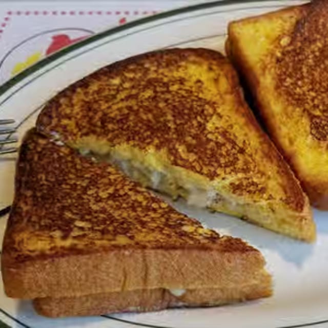 Grilled Swiss Cheese Sandwich.
